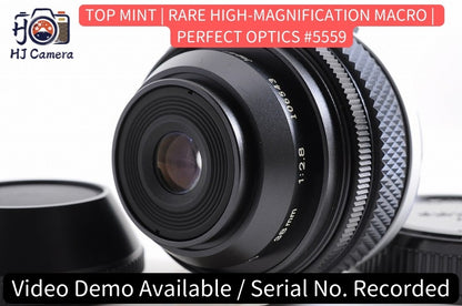 [TOP MINT] Olympus OM Zuiko Auto-Macro 38mm f/2.8 Macro MF Lens OM Japan