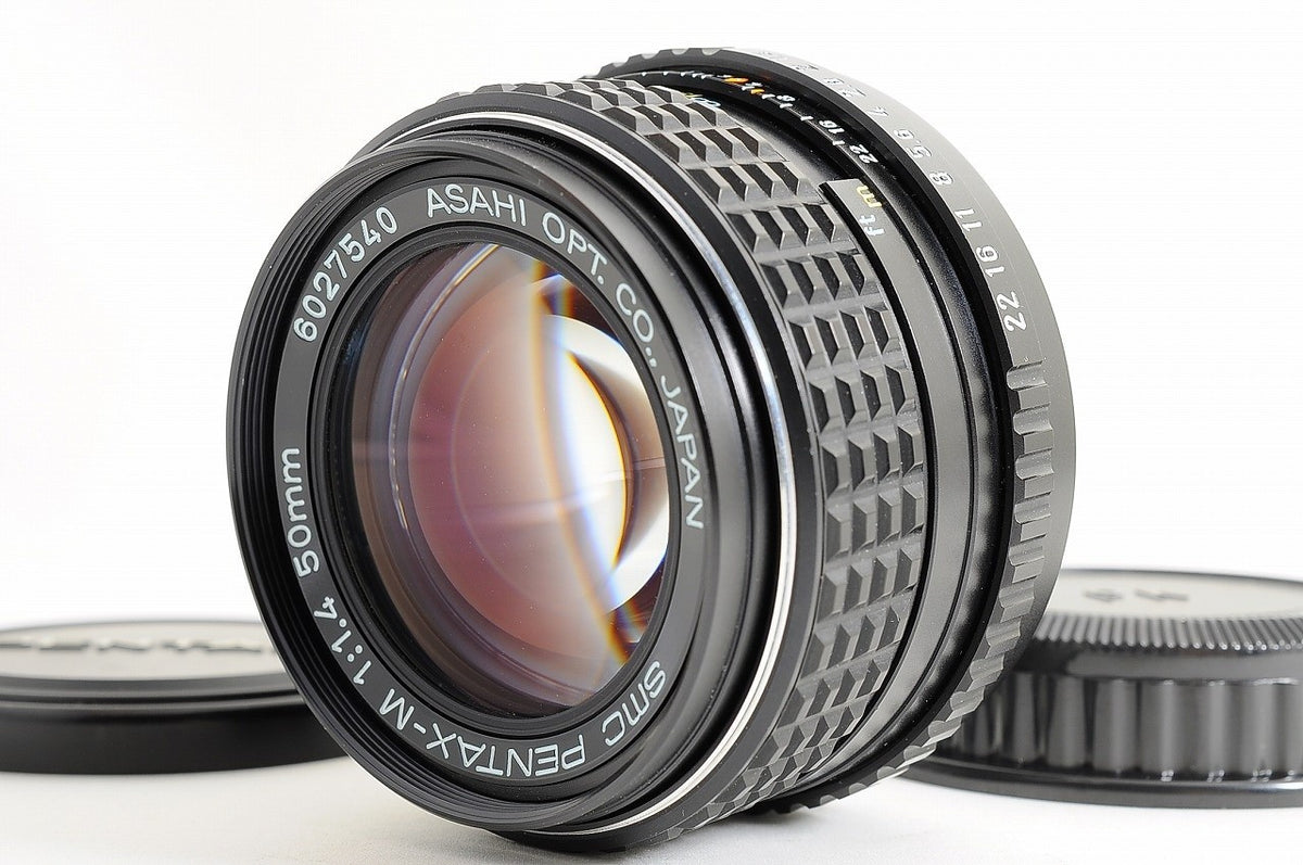 [Near Mint] Pentax SMC Pentax-M 50mm f/1.4 Fast MF Lens Pentax K Mount Japan