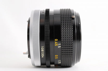 [Near Mint w/ Case] Canon FD 50mm f/1.4 S.S.C. SSC Fast MF Lens Canon FD Japan