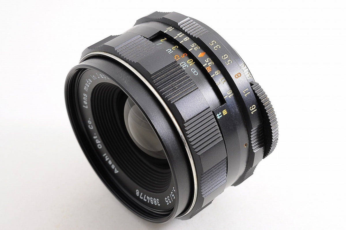 [Mint w/Metal Cap] Pentax Super Takumar 35mm f3.5 MF Wide Angle Lens M42 Japan