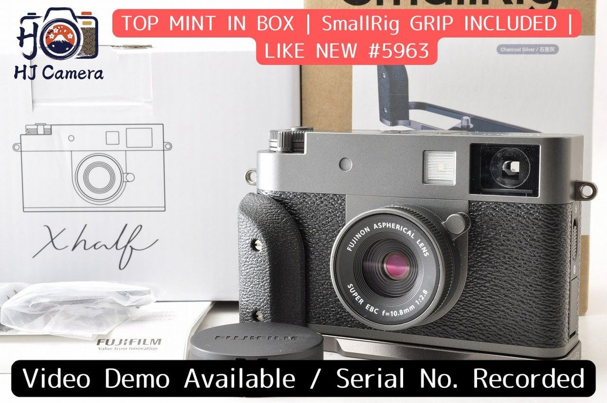 [TOP MINT Boxed] Fujifilm X-Half Digital Camera SmallRig Hand Grip Japan