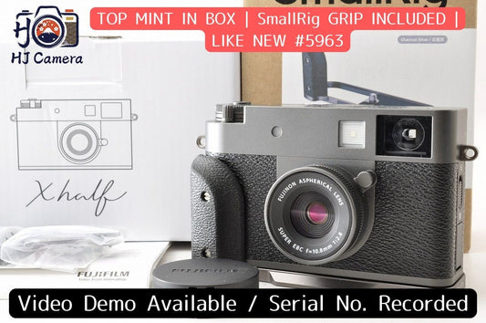 [TOP MINT Boxed] Fujifilm X-Half Digital Camera SmallRig Hand Grip Japan