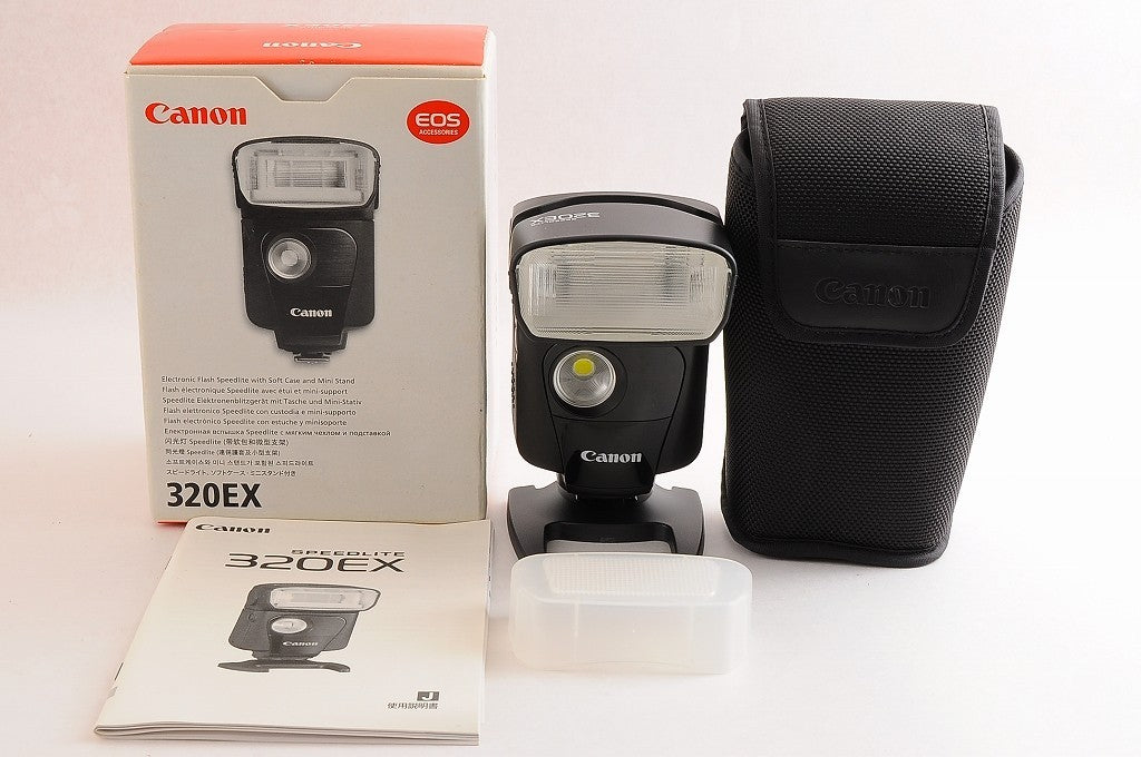[MINT] Canon Speedlite 320EX Shoe Mount Flash Light Canon EOS DSLR Japan