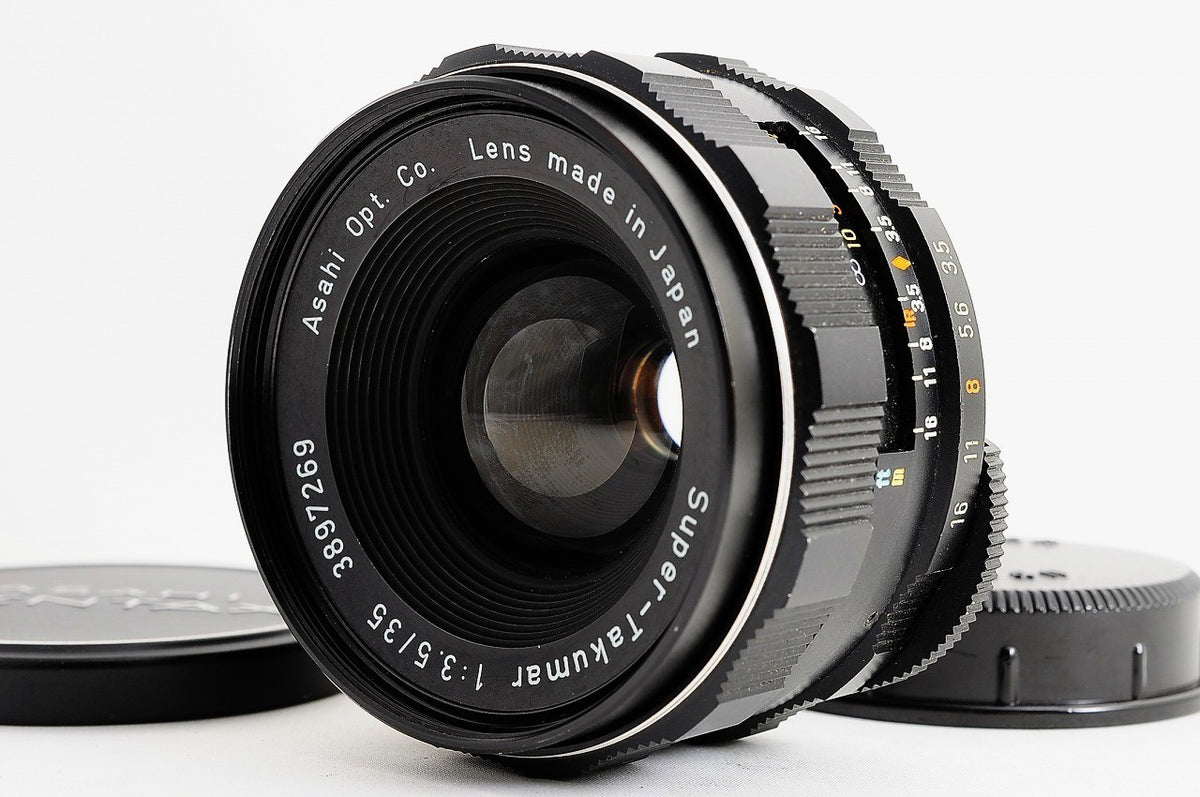 [Near Mint+] Pentax Super Takumar 35mm f/3.5 Wide MF M42 Screw Mount Japan