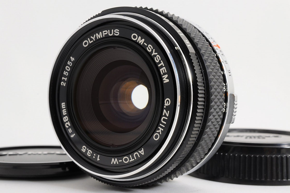 [NEAR MINT+] Olympus OM G.Zuiko Auto-W 28mm f/3.5 Wide MF Lens OM Japan