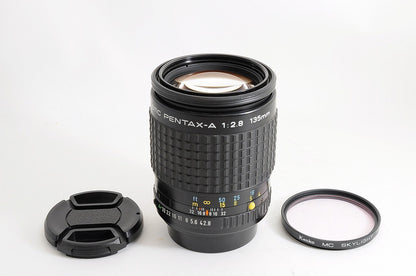 [Top Mint Filter] Pentax SMC Pentax-A 135mm f/2.8 Fast MF Lens Pentax K Japan