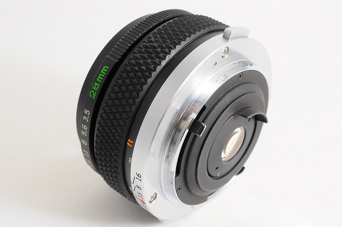 [MINT] Olympus OM G.Zuiko Auto-W 28mm f/3.5 Wide MF Lens OM Mount Japan