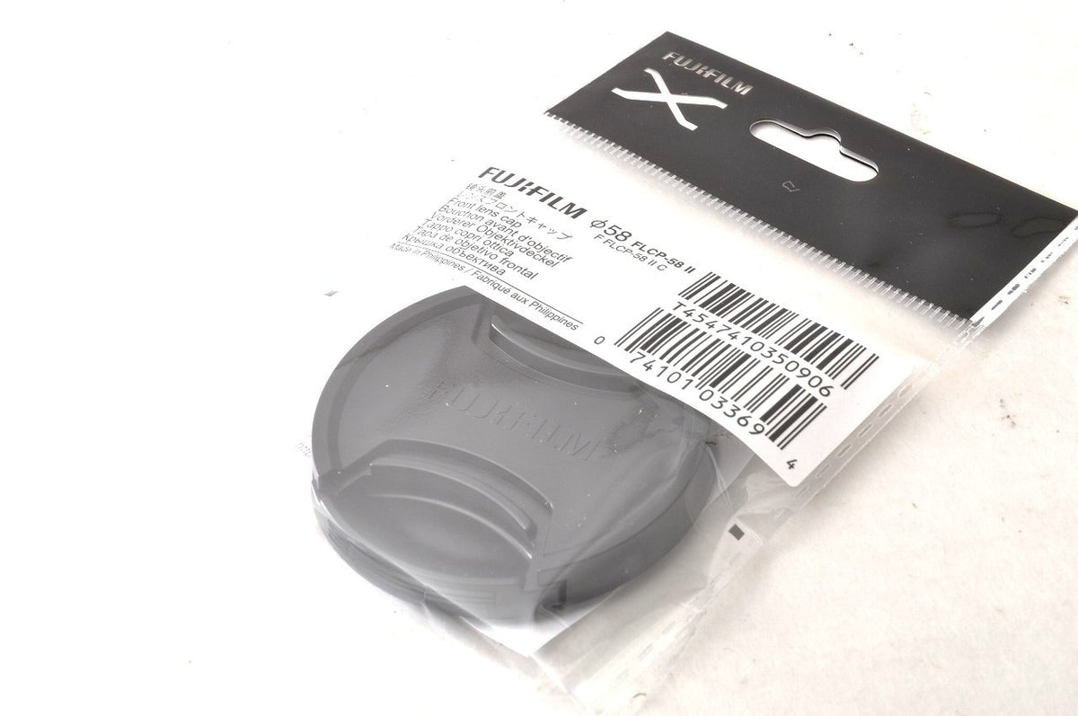 [Brand New] Fujifilm FLCP-58 II Front Lens Cap 58mm Genuine Center Pinch Japan