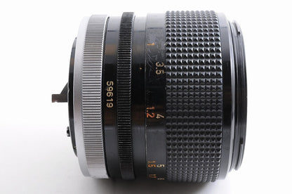 [EXC+5 Case] Canon FD 100mm f/2.8 S.S.C. SSC Rare O Mark Telephoto Lens Japan