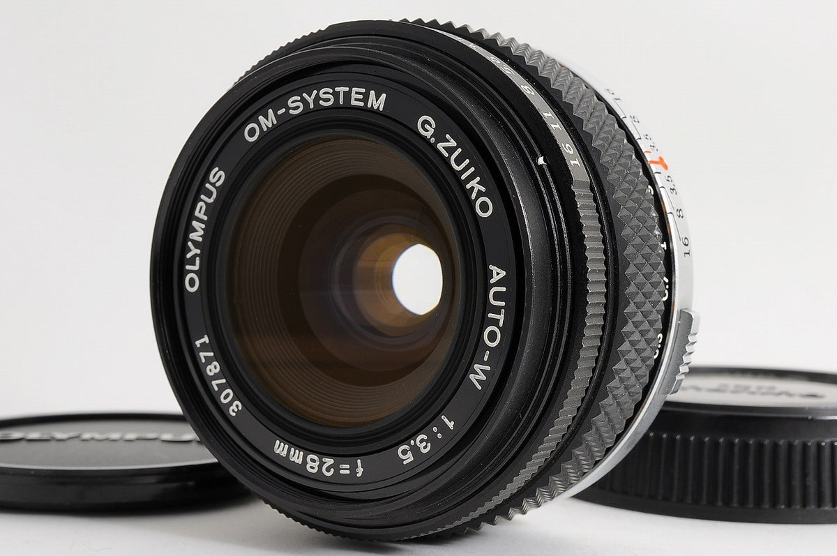 [MINT] Olympus OM G.Zuiko Auto-W 28mm f/3.5 Wide MF Lens OM Mount Japan