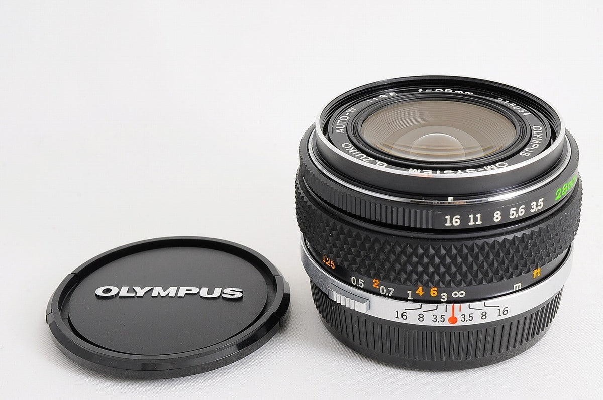 [NEAR MINT+] Olympus OM G.Zuiko Auto-W 28mm f/3.5 Wide MF Lens OM Japan