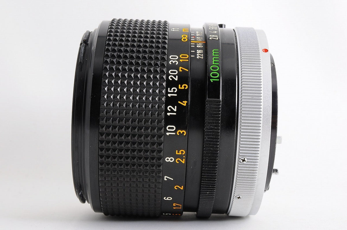 [Mint w/ Hood] Canon FD 100mm f/2.8 S.S.C. SSC Telephoto MF Lens Canon FD Japan