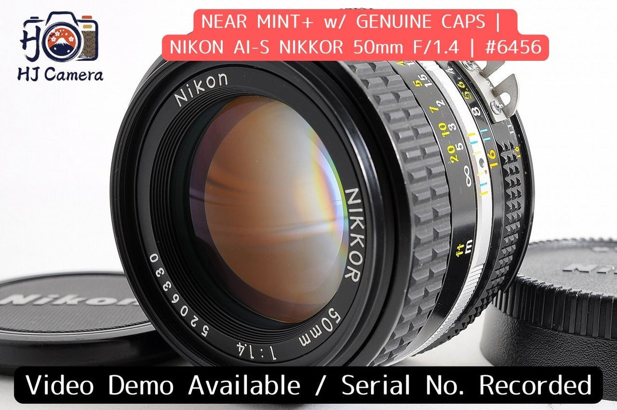 [Near Mint+] Nikon AI-S Nikkor 50mm f1.4 Fast MF Standard Prime Lens F Mount Jp