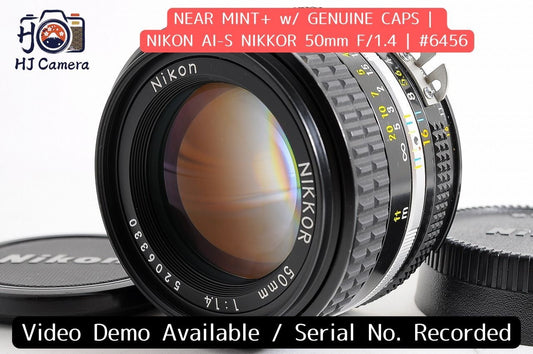 [Near Mint+] Nikon AI-S Nikkor 50mm f1.4 Fast MF Standard Prime Lens F Mount Jp