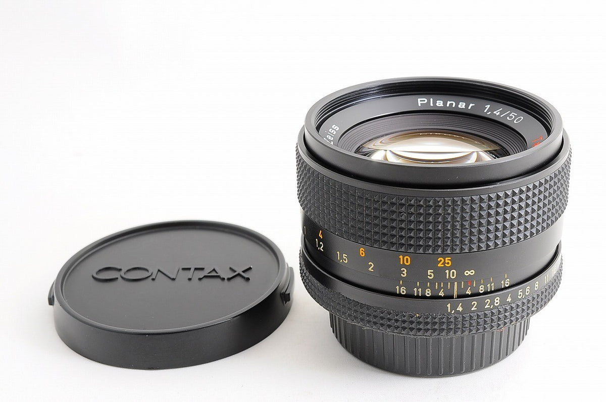 [Mint] Contax Carl Zeiss Planar T* 50mm f/1.4 AEJ Fast MF Lens Contax CY Japan