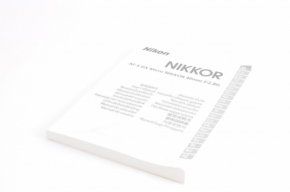 [TOP MINT] Nikon AF-S DX Micro Nikkor 40mm f/2.8G 1:1 Macro Lens Nikon F Japan