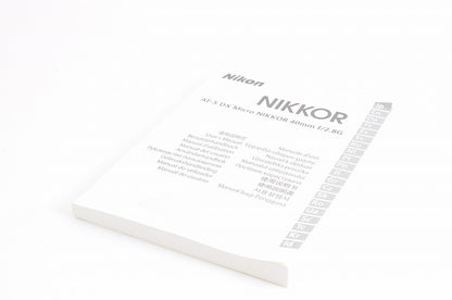 [TOP MINT] Nikon AF-S DX Micro Nikkor 40mm f/2.8G 1:1 Macro Lens Nikon F Japan