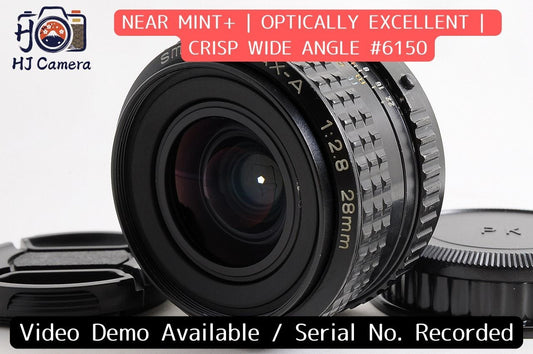 [NEAR MINT+] Pentax SMC Pentax-A 28mm f/2.8 Wide MF Lens Pentax K Mount Japan