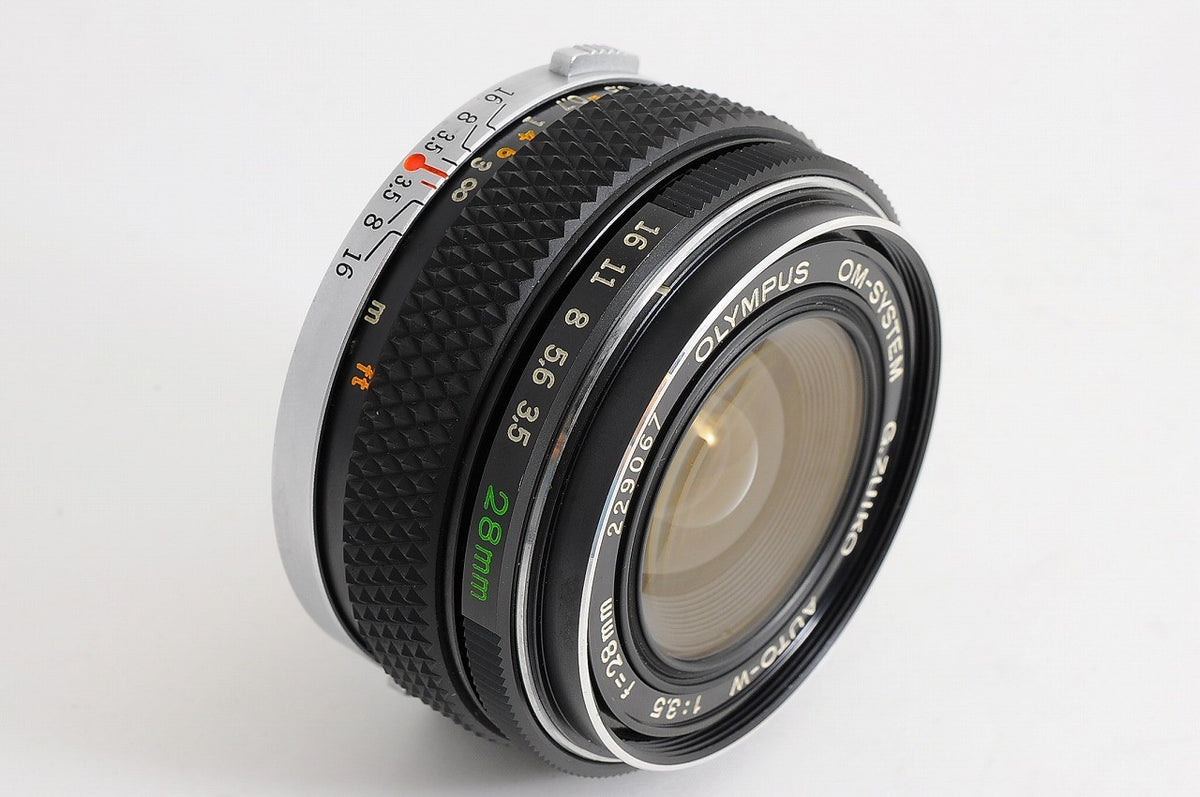 [MINT] Olympus OM G.Zuiko Auto-W 28mm f/3.5 Wide MF Lens Olympus OM Japan