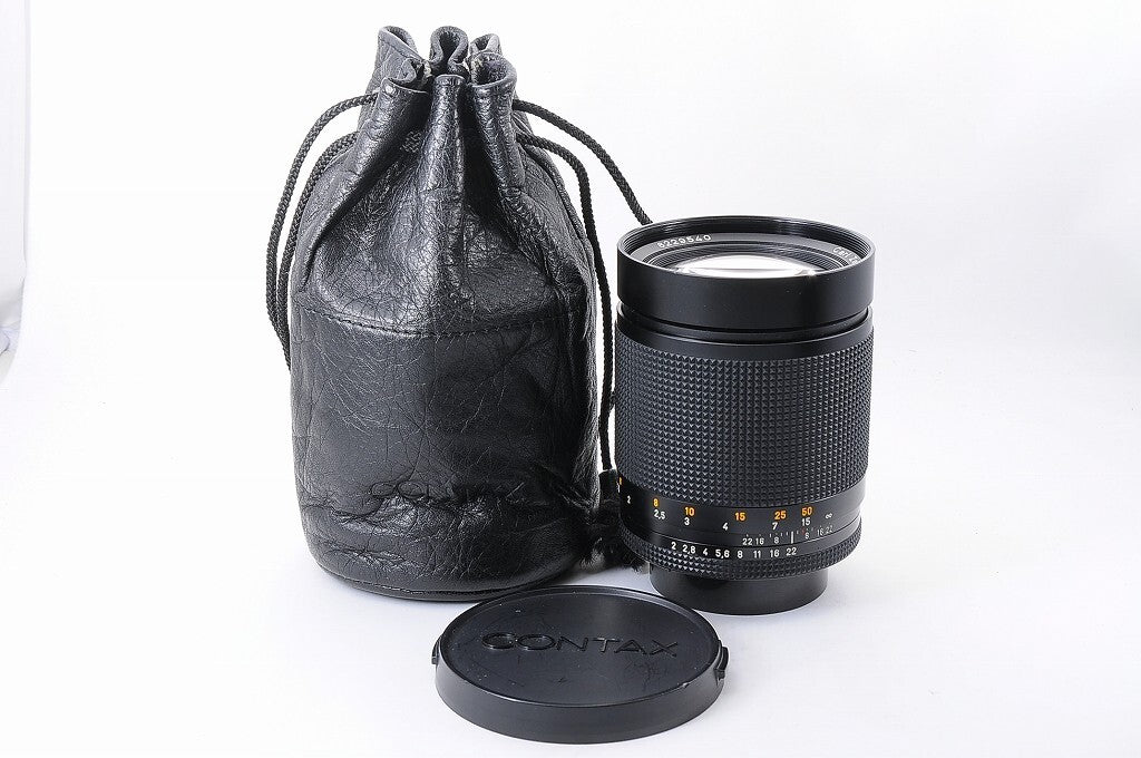 [Mint w/ Case] Contax Carl Zeiss Planar T* 100mm f/2 AEG Fast MF CY Lens Japan