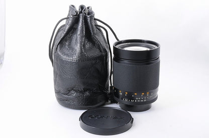 [Mint w/ Case] Contax Carl Zeiss Planar T* 100mm f/2 AEG Fast MF CY Lens Japan