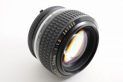 [Near Mint+ w/ Caps] Nikon AIS Nikkor 50mm f1.2 Fast MF Standard Prime Lens Jp