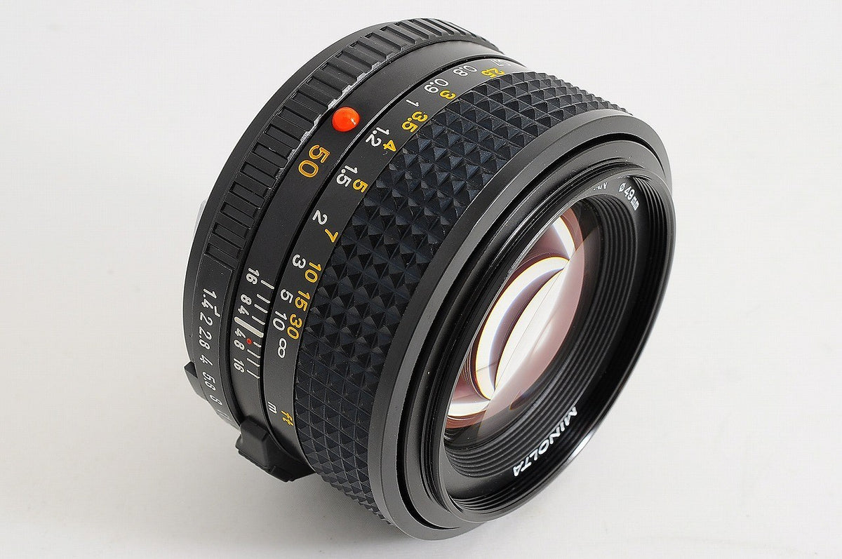 [MINT] Minolta MD 50mm f/1.4 Fast MF Lens Minolta MD Mount SLR Japan