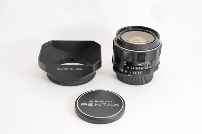 [Top Mint w/ Hood] Pentax SMC Takumar 28mm f/3.5 Wide MF M42 Screw Lens Japan