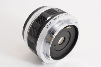 [Mint Case Filter] Olympus Pen F E.Zuiko Auto-W 25mm f/4 Wide MF Pen F Japan