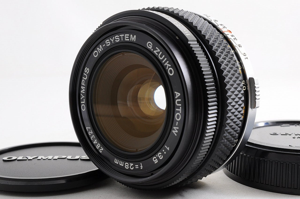 [Near Mint+] Olympus OM G.Zuiko Auto-W 28mm f/3.5 Wide MF Lens OM Mount Japan