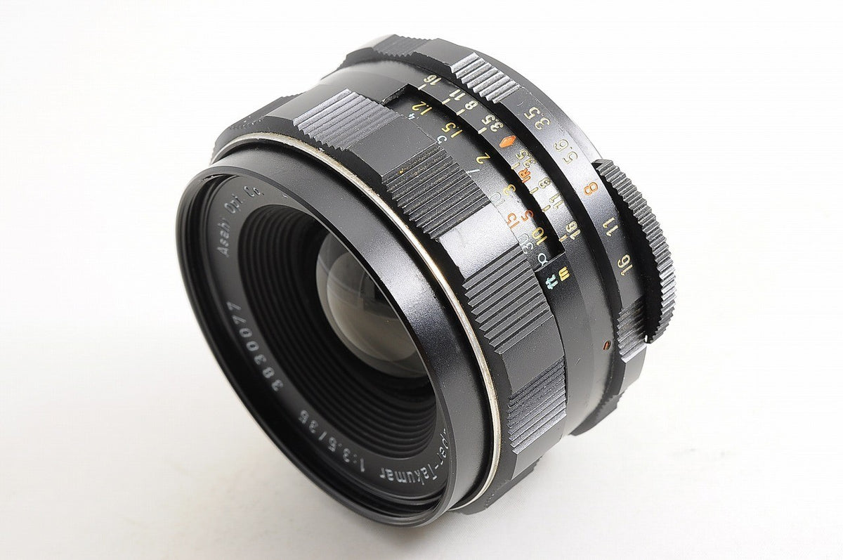 [NEAR MINT+] Pentax Super Takumar 35mm f/3.5 Wide MF M42 Screw Mount Lens Japan
