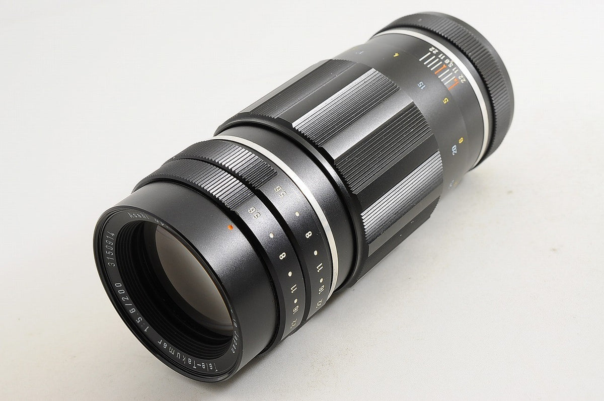 [Mint] Pentax Tele-Takumar 200mm f/5.6 Telephoto MF Lens M42 Screw Mount Japan
