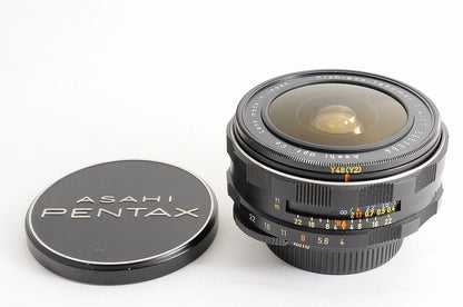 [Top Mint w/Metal Cap] Pentax Fish eye Takumar 17mm f4 MF Fisheye Lens M42 Japan