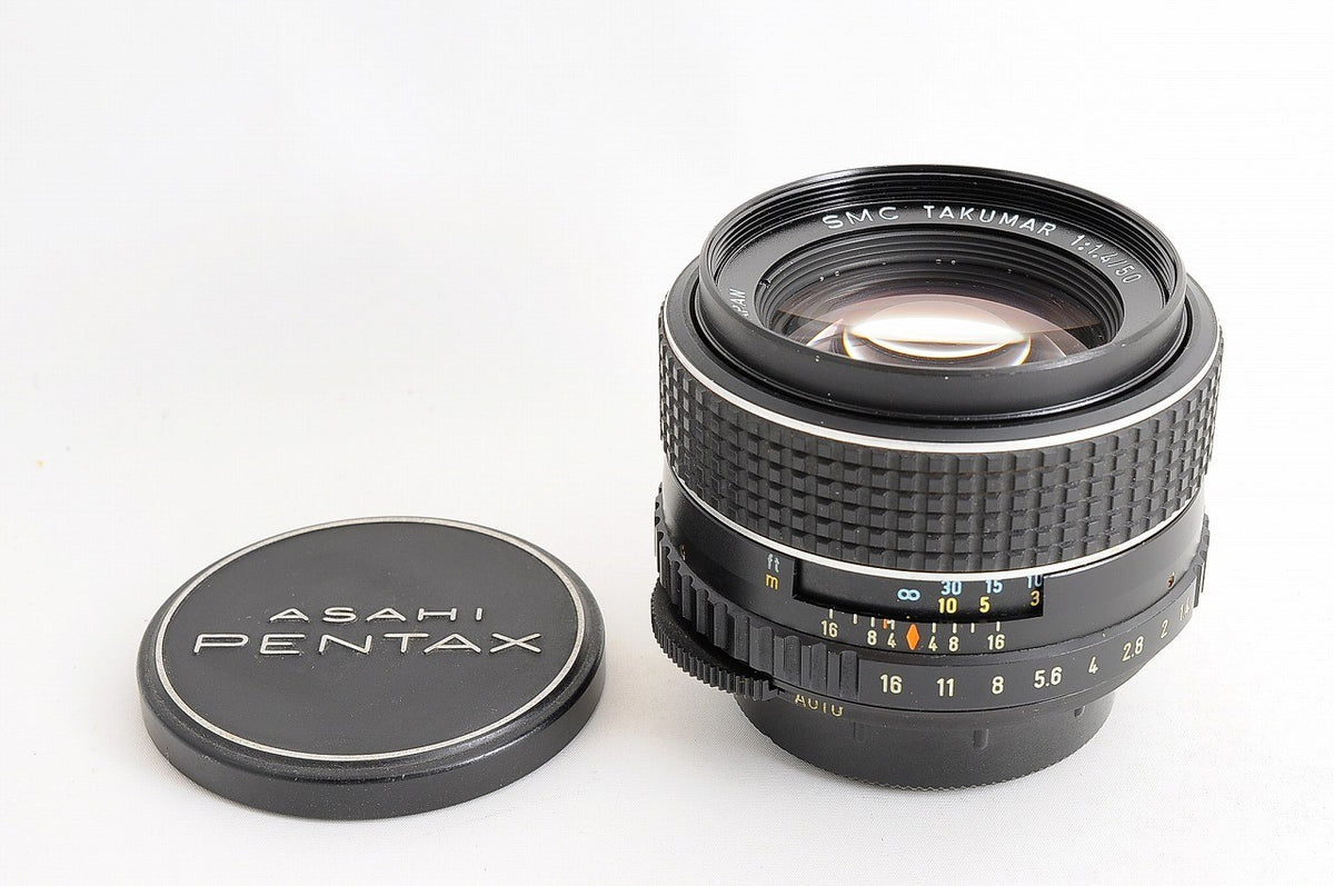 [Near Mint+] Pentax SMC Takumar 50mm f/1.4 Fast MF Lens M42 Screw Mount Japan