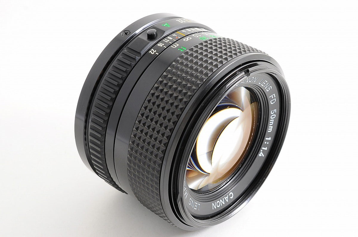 [Near Mint+ w/ Caps] Canon New FD NFD 50mm f1.4 Fast MF Standard Prime Lens JP