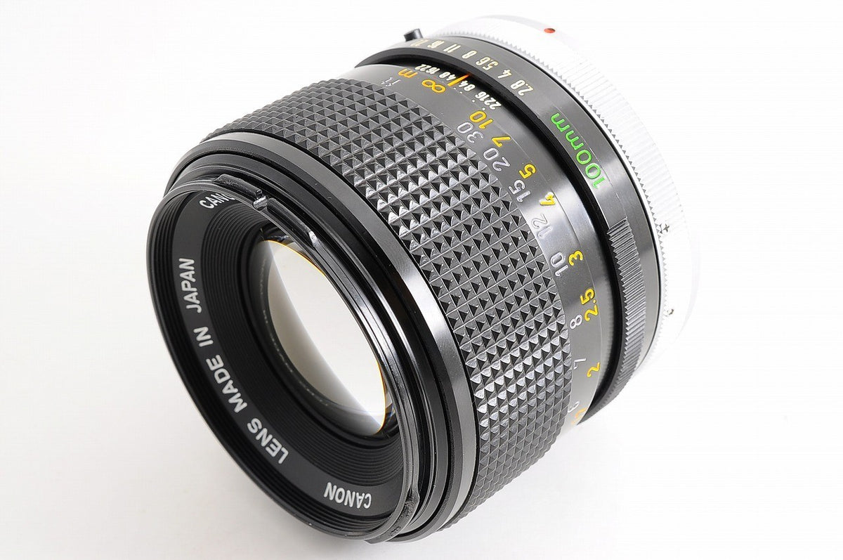 [Mint BT-55 Hood] Canon FD 100mm f/2.8 S.S.C. SSC Telephoto MF Canon FD Japan
