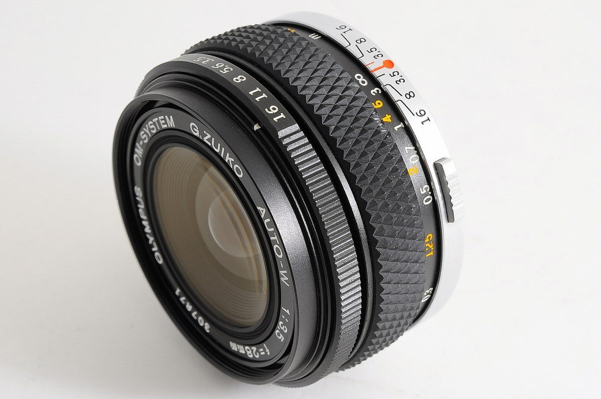 [MINT] Olympus OM G.Zuiko Auto-W 28mm f/3.5 Wide MF Lens OM Mount Japan