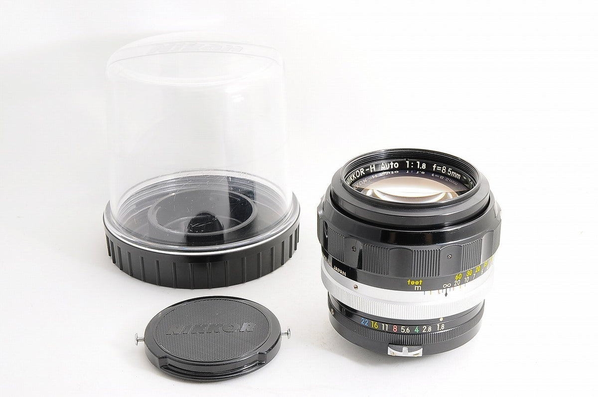 [Mint w/ Case] Nikon Non-AI Nikkor-H Auto 85mm f/1.8 Fast Telephoto MF Japan
