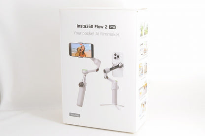 [Almost Unused Boxed] Insta360 Flow 2 Pro Smartphone Gimbal Stabilizer Japan