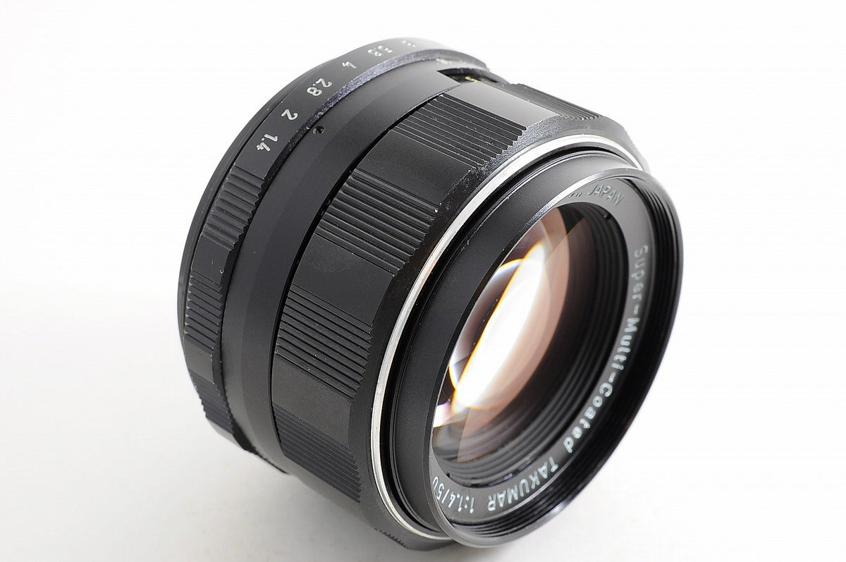 [Near Mint+ w/Caps] Pentax Super Multi Coated Takumar 50mm f1.4 MF Lens M42 Jp