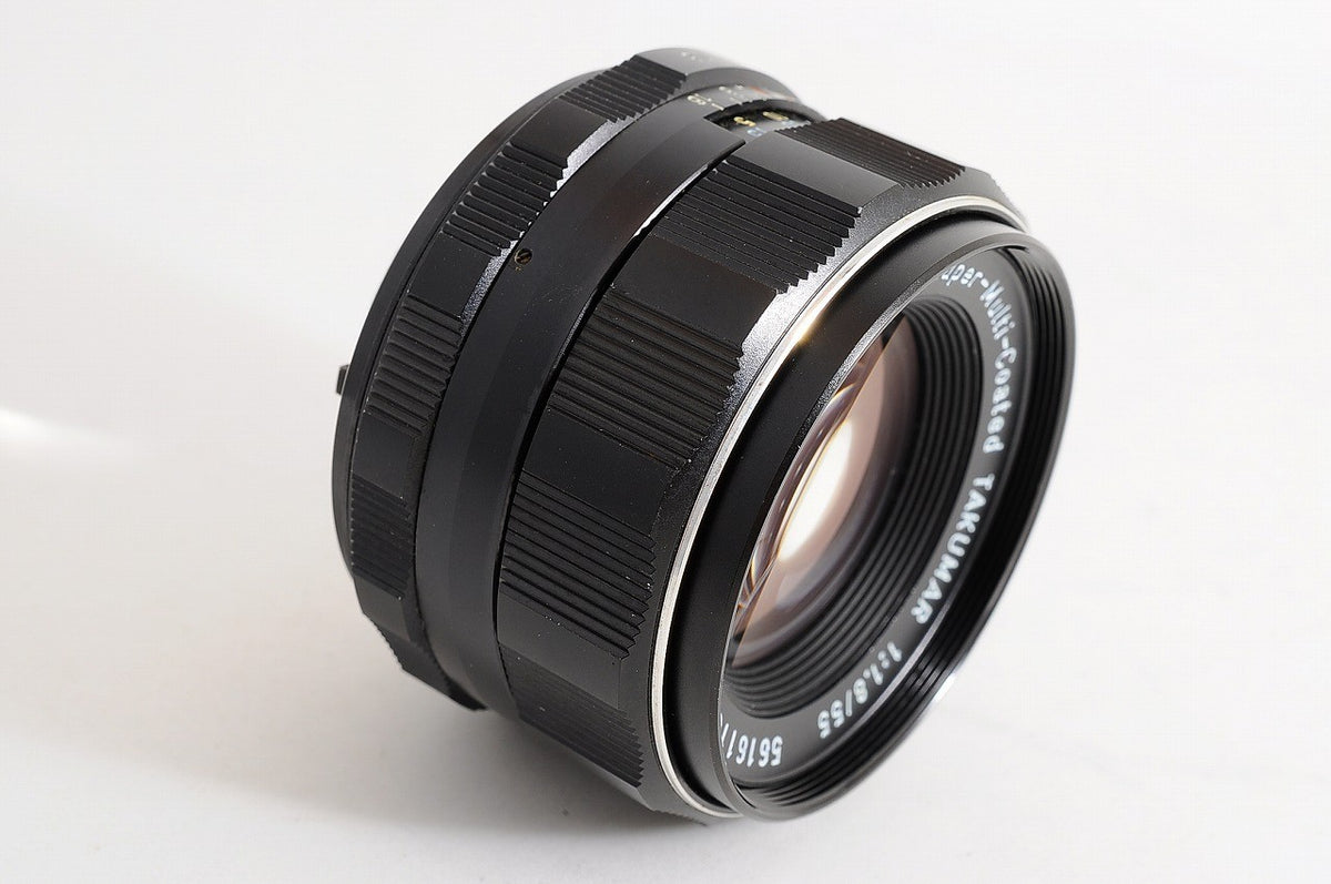 [Near Mint+ w/Hood] Pentax SMC Takumar 55mm f1.8 MF M42 Prime Lens Japan