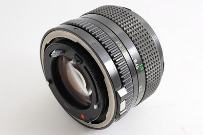 [Mint] Canon New FD nFD 50mm f/1.4 Fast MF Lens Canon FD Mount From Japan