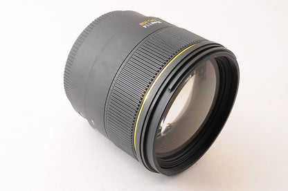 [MINT w/ Hood] Sigma 85mm f/1.4 EX DG HSM Fast AF Lens Nikon F Mount Japan