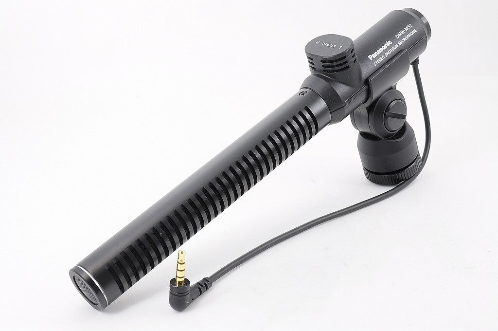 [NEAR UNUSED] Panasonic DMW-MS2 Stereo Shotgun Microphone for Lumix Japan