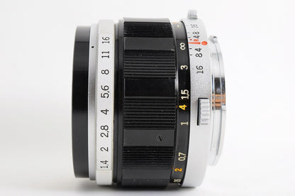 [Near Mint+] Olympus Pen F G.Zuiko Auto-S 40mm f/1.4 Fast MF Lens Pen F Japan