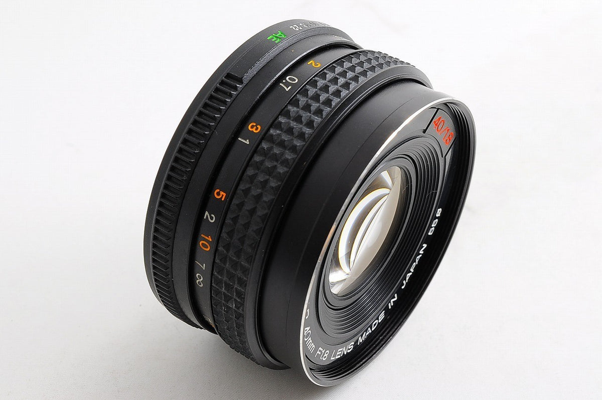 [Near Mint+] Konica Hexanon AR 40mm f/1.8 Fast MF Pancake Lens Konica AR Japan
