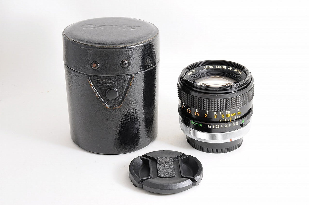[Near Mint w/ Case] Canon FD 50mm f/1.4 S.S.C. SSC Fast MF Lens Canon FD Japan