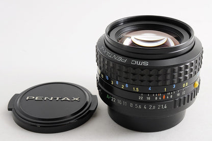 [Near Mint+] Pentax SMC Pentax-A 50mm f/1.4 Fast MF Lens Pentax K Mount Japan