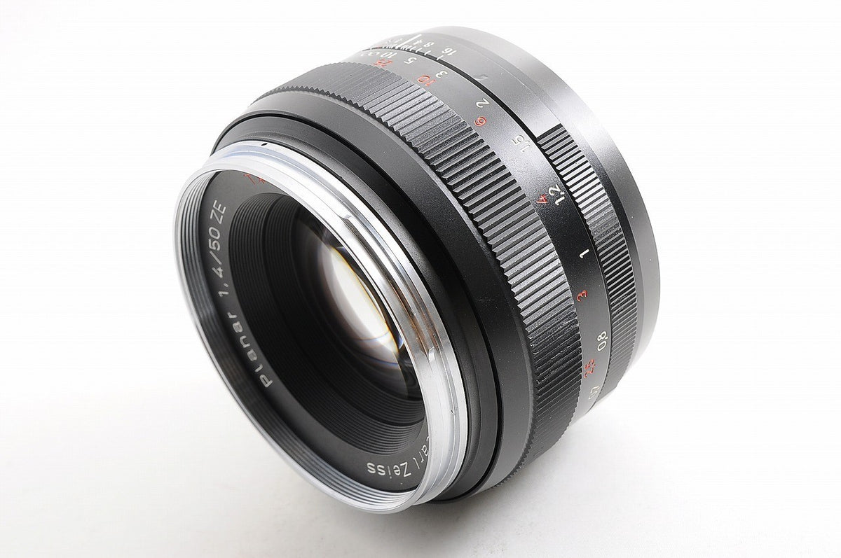 [TOP MINT] Carl Zeiss Planar T* 50mm f/1.4 ZE Fast Lens Canon EF Mount Japan