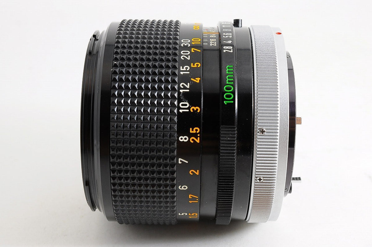 [Near Mint+ w/ Caps] Canon FD 100mm f2.8 SSC MF Telephoto Prime Lens Japan